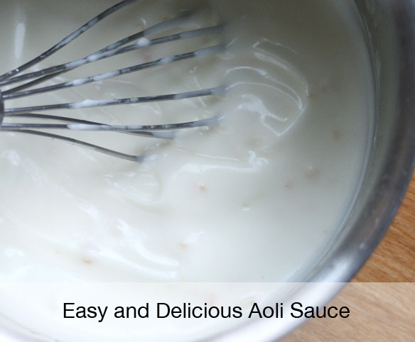 Easy and Delicious Aoli Sauce